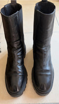 BOTTE EN CUIR SANTONI ( Pre Owned)