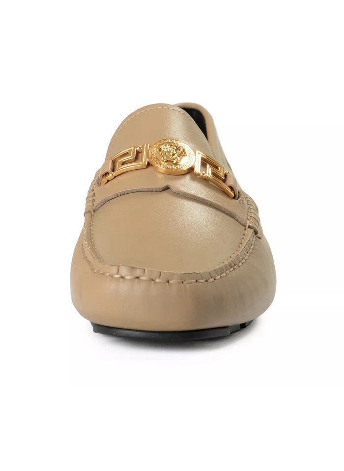 Versace Loafers Men's Taupe ( Pre Owned)