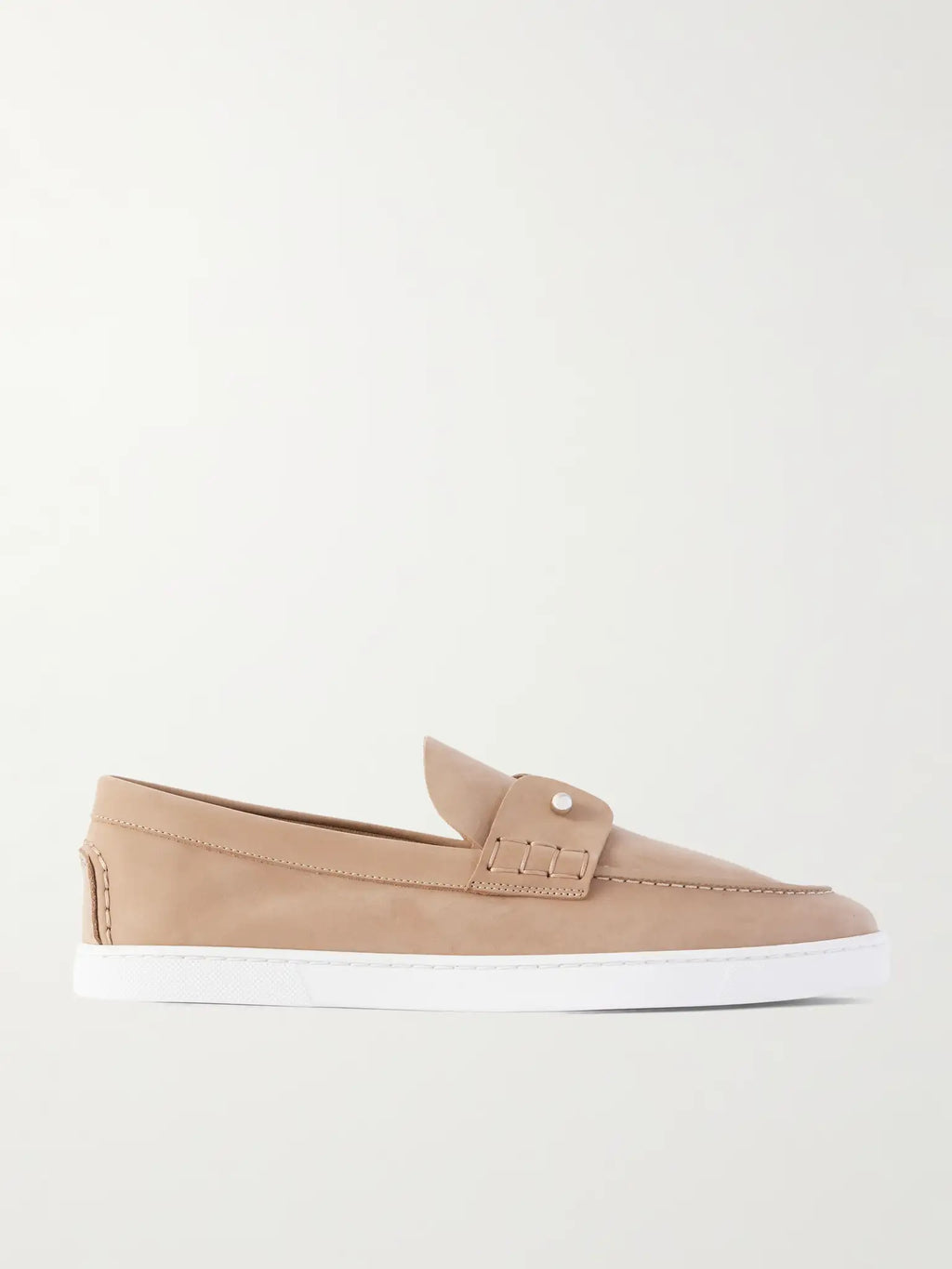 Mocasines CHRISTIAN LOUBOUTIN Chambeliboat Nubuck (como nuevos)