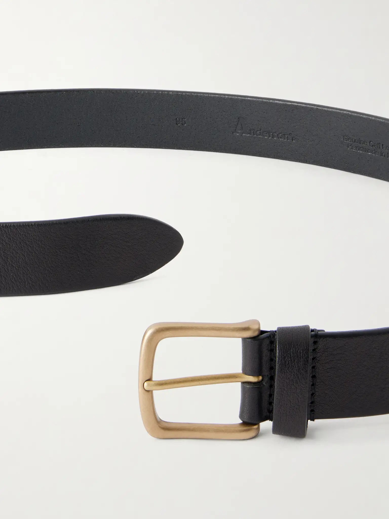 ANDERSON'S 4cm Leather Belt